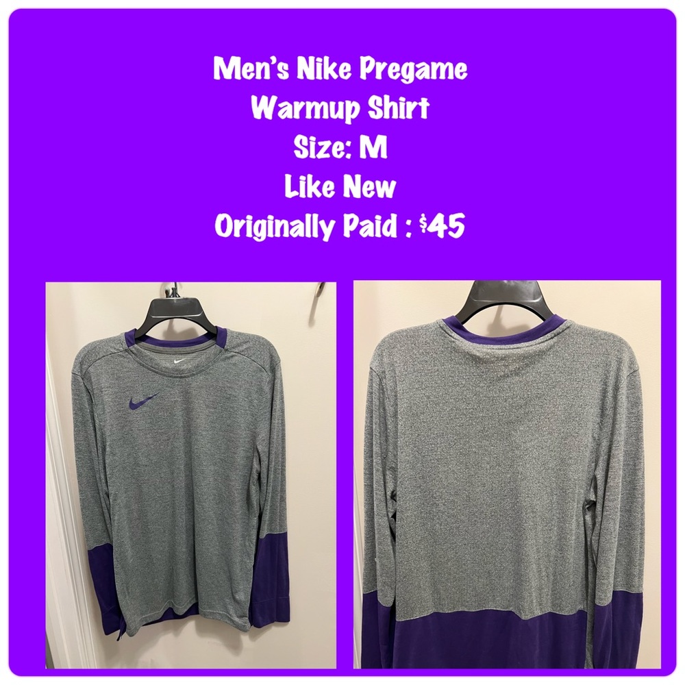 Men’s Nike Warmup Shirt